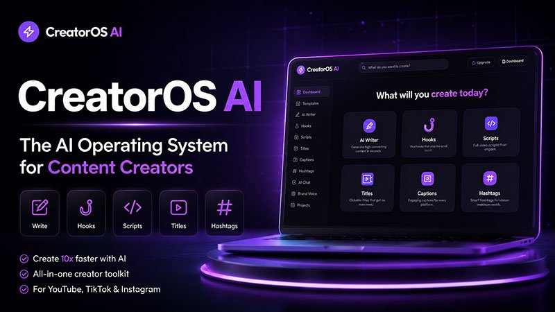 CreatorOS AI The AI Operating System for Content Creators