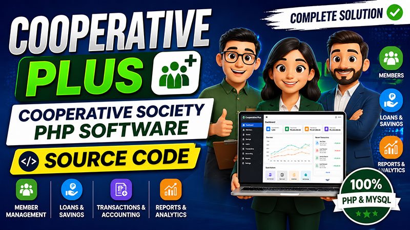 Cooperative Society Management Software