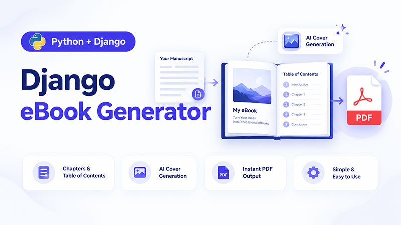 Django eBook Generator Script