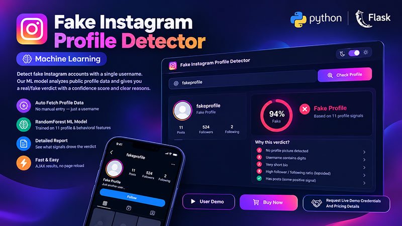 Fake Instagram Profile Detector