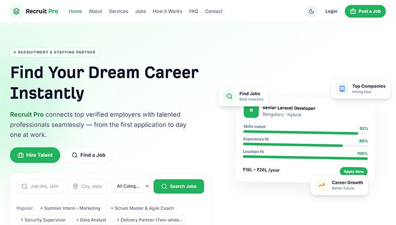 Recruitment Agency Software