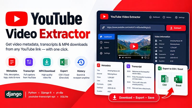 YouTube Video Extractor